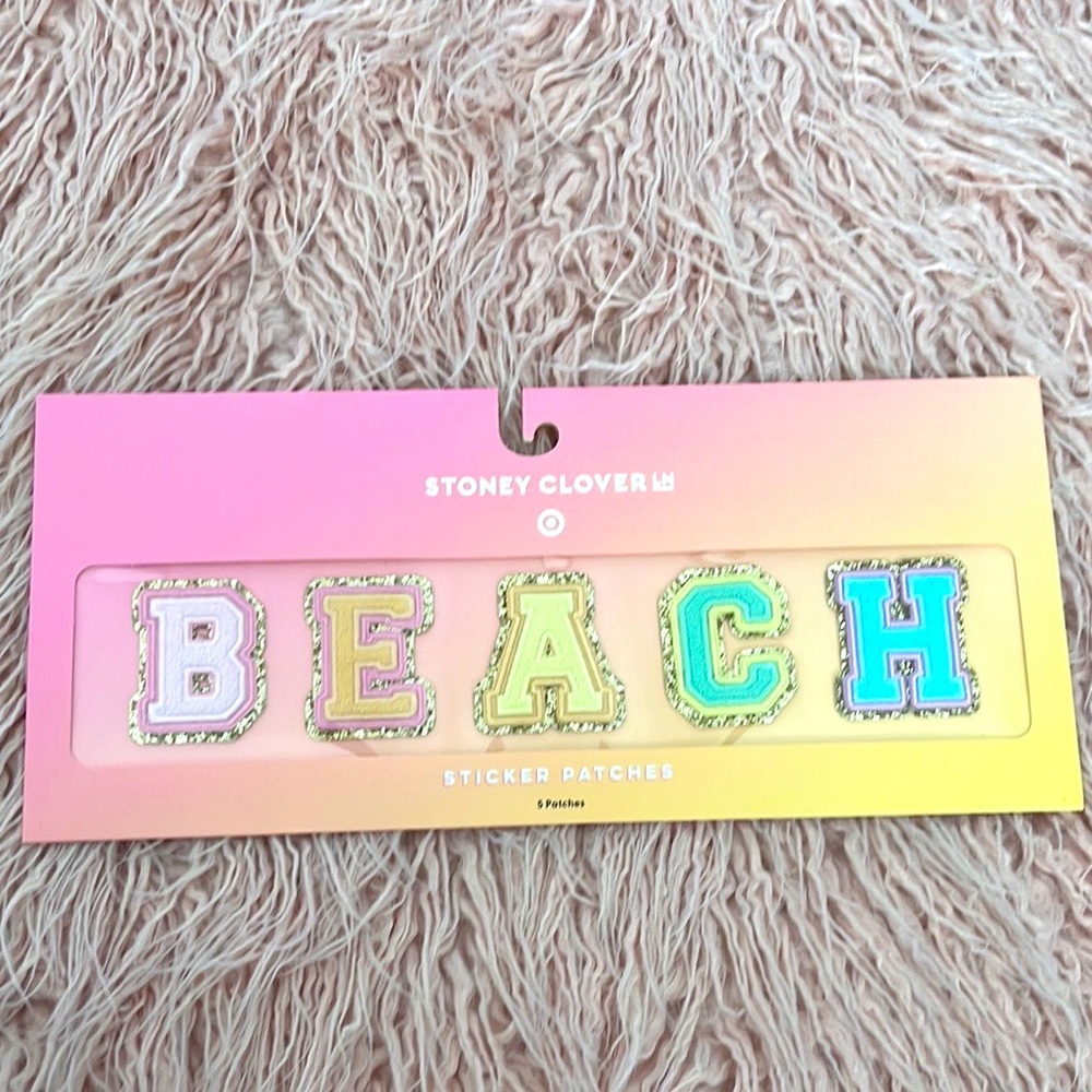 SOLD Stoney Clover Lane BEACH patch